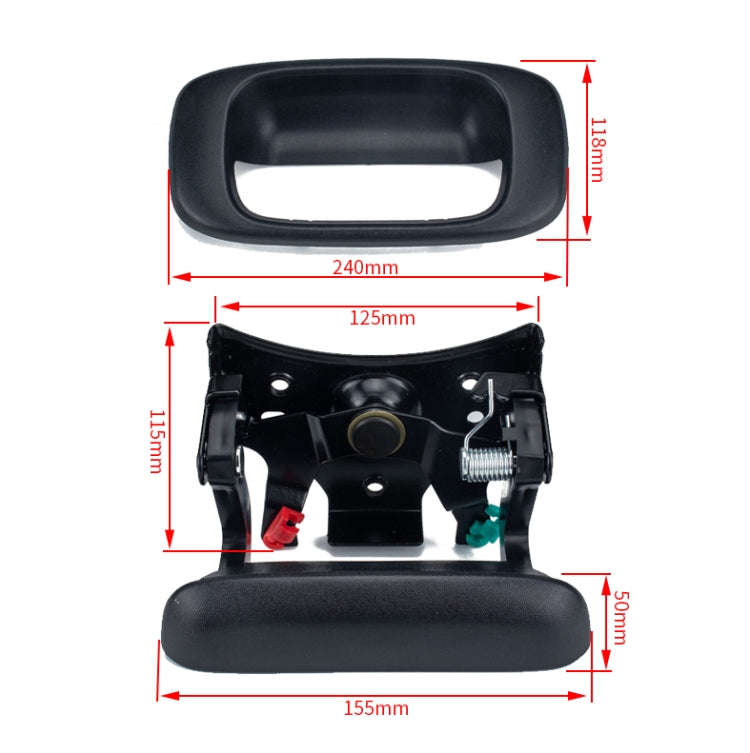 A6847 Car Tailgate Hinge Repair Kit 11570162 for GMC / Chevrolet