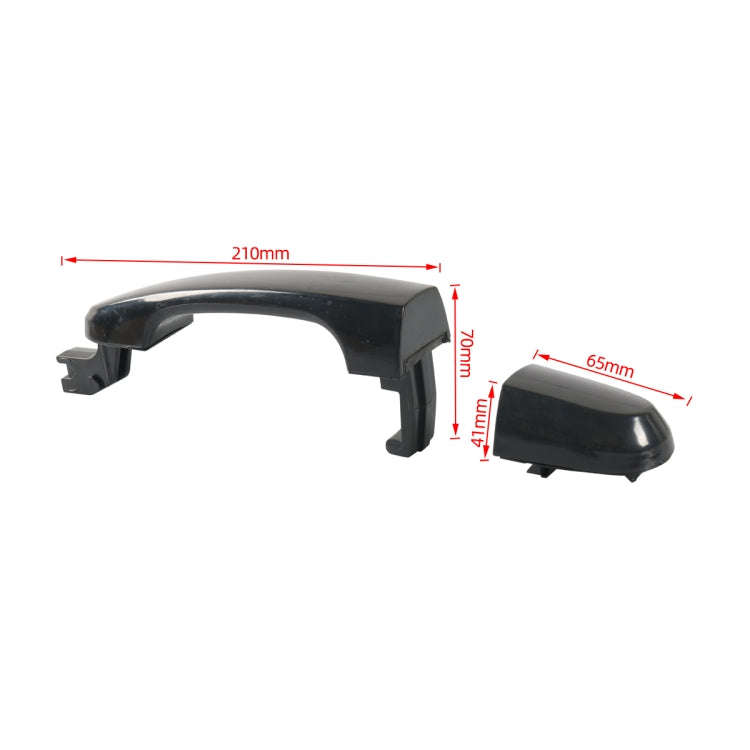 A6850-02 Car Front Right Door Outside Handle 82661-1F010 for KIA Sportage 2005-2010