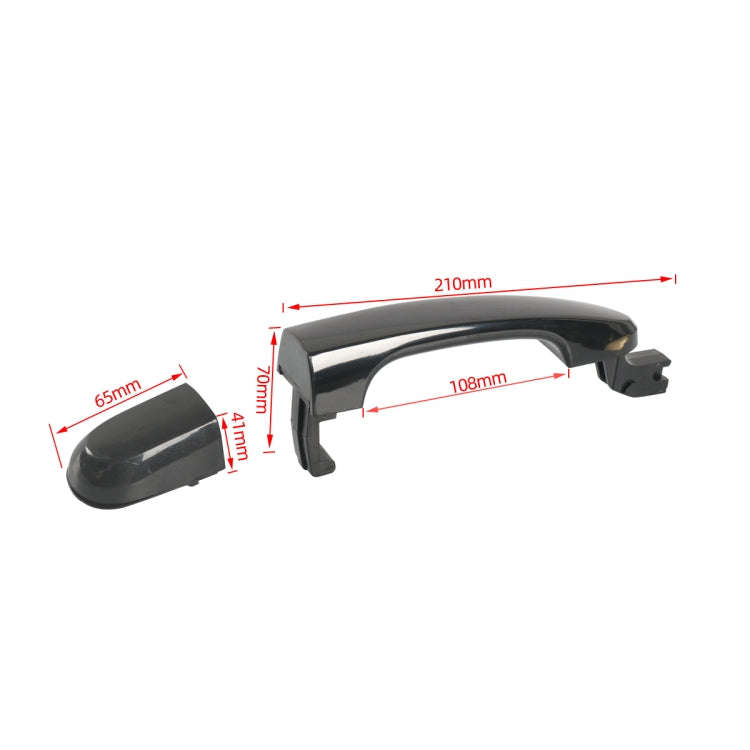 A6850-04 Car Rear Right Door Outside Handle 83661-1F010 for KIA Sportage 2005-2010