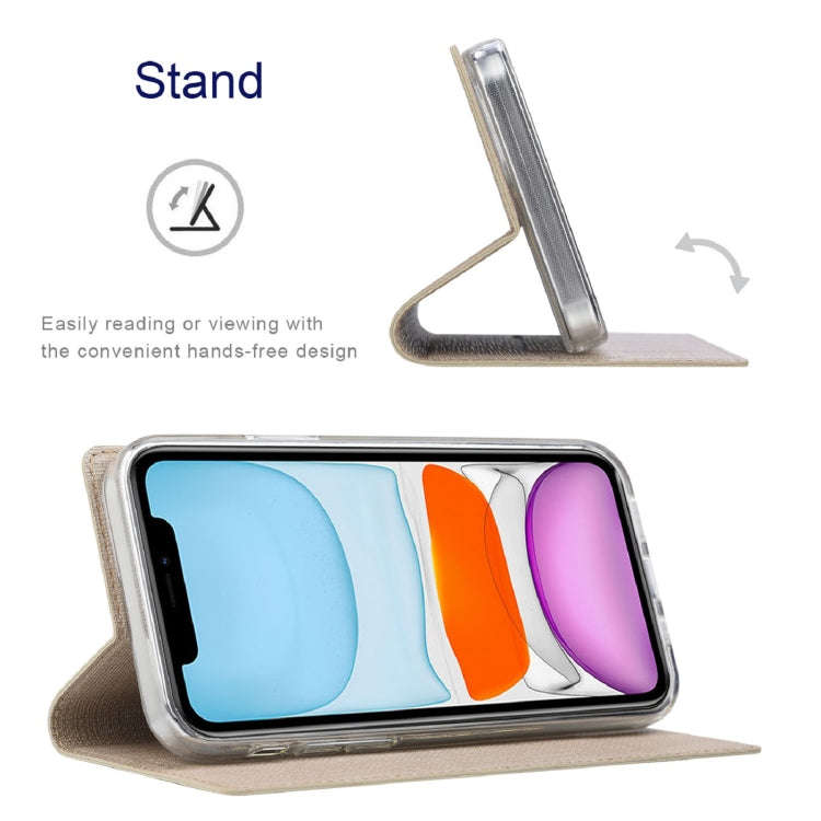 For OnePlus Nord CE 2 5G ViLi DMX Series Shockproof Magnetic Flip Leather Phone Case(Gold)
