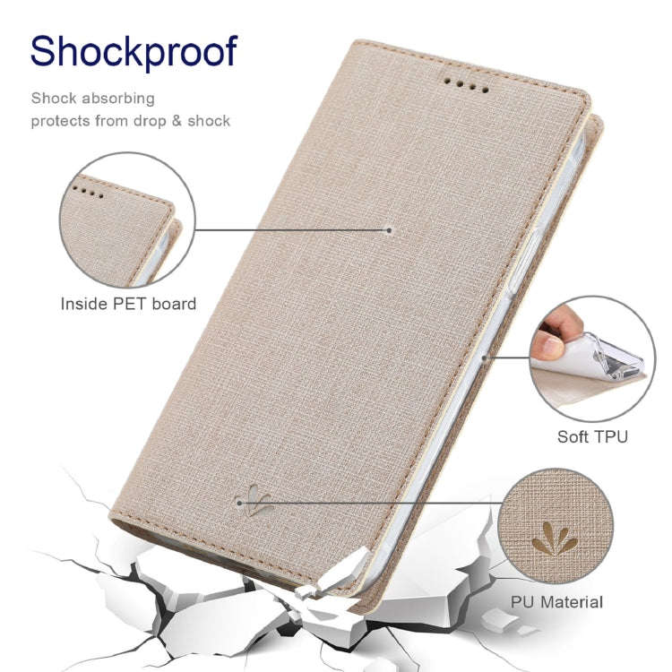 For OnePlus Nord CE 2 5G ViLi DMX Series Shockproof Magnetic Flip Leather Phone Case(Gold)