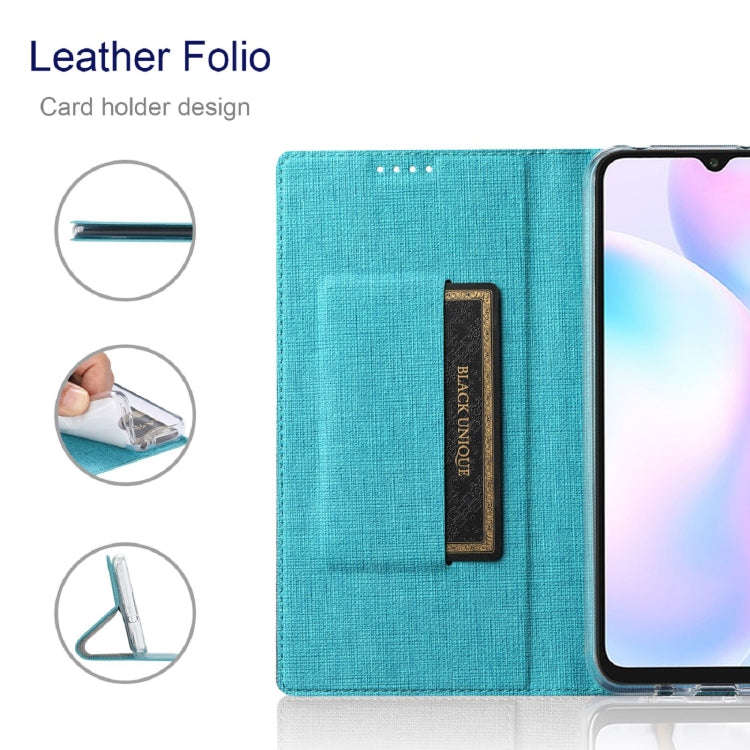 For Motorola Moto G22 ViLi DMX Series Shockproof Magnetic Flip Leather Phone Case(Blue)