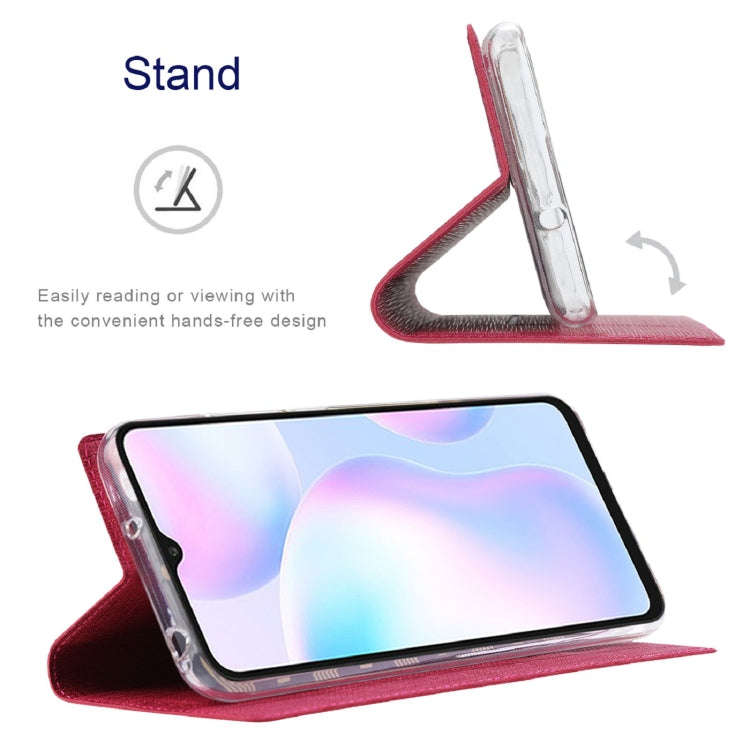 For OnePlus 10 Pro ViLi DMX Series Shockproof Magnetic Flip Leather Phone Case(Rose Red)