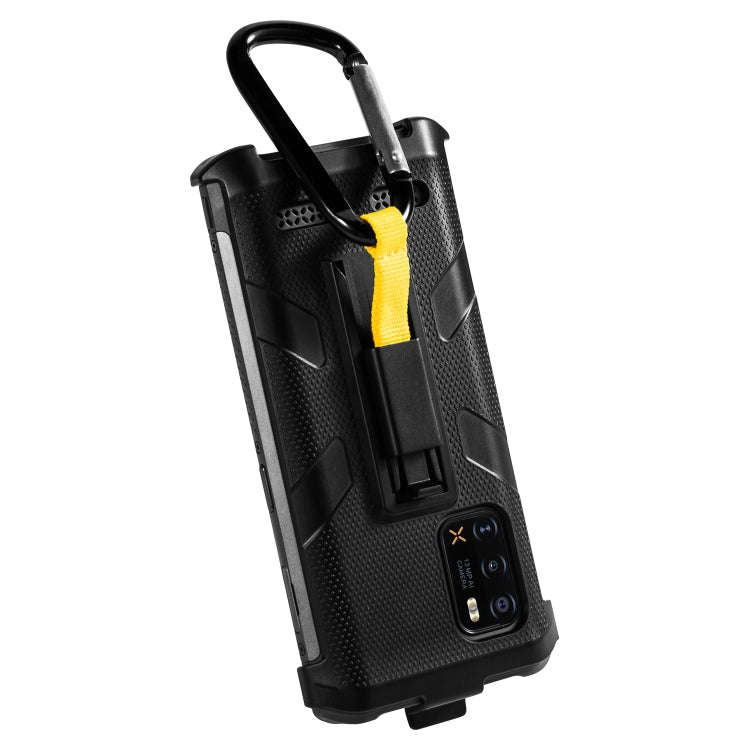For Ulefone Armor X10 Pro Ulefone Back Clip Phone Case with Carabiner(Black)