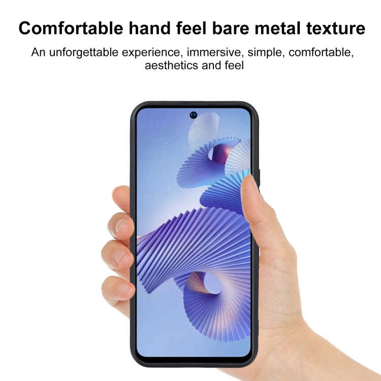 TPU Phone Case For ZTE Blade V40 Pro(Black)