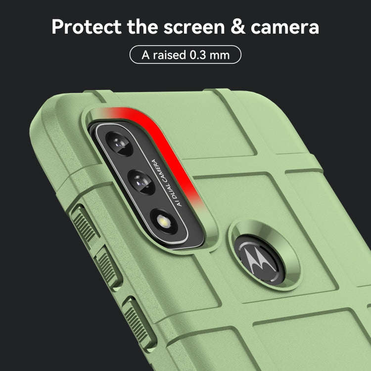 For Motorola Moto G Play 2022 Full Coverage Shockproof TPU Phone Case(Green)