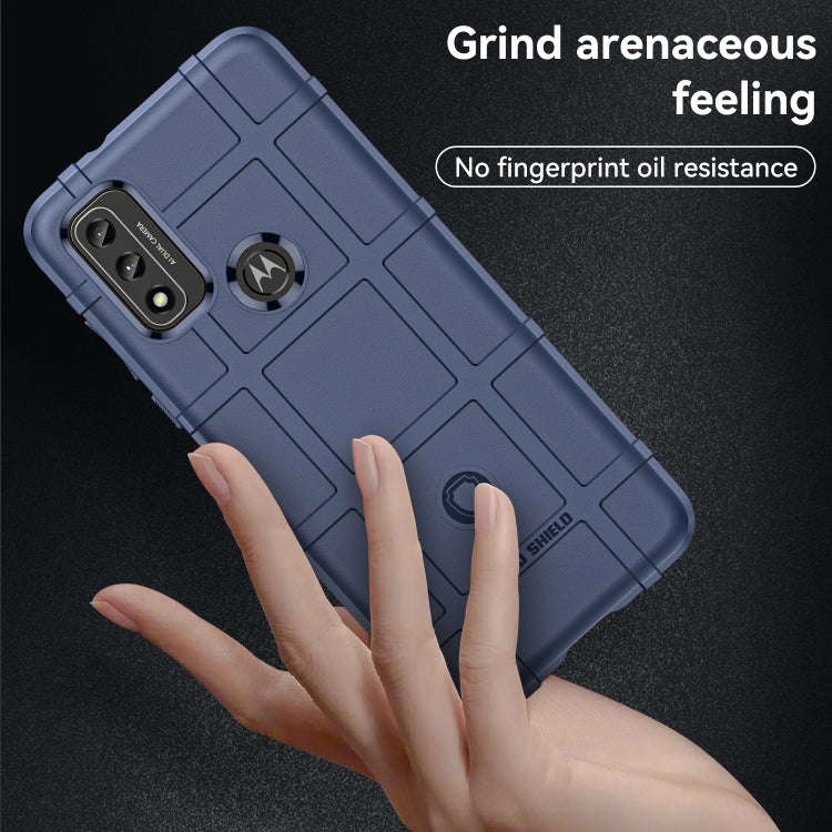 For Motorola Moto G Play 2022 Full Coverage Shockproof TPU Phone Case(Blue)