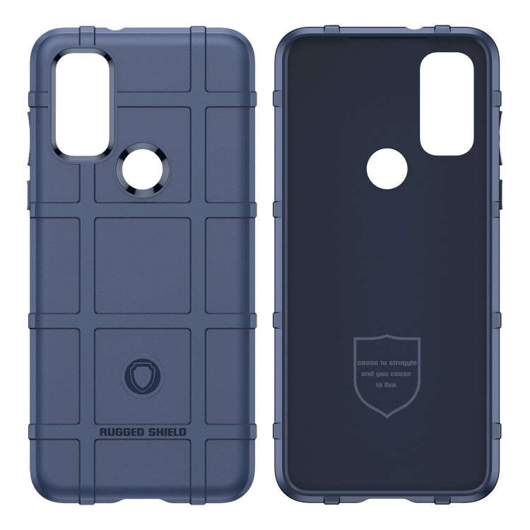 For Motorola Moto G Play 2022 Full Coverage Shockproof TPU Phone Case(Blue)
