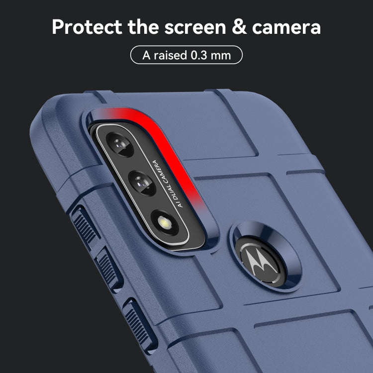 For Motorola Moto G Play 2022 Full Coverage Shockproof TPU Phone Case(Blue)