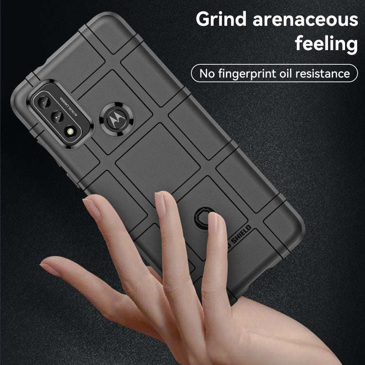 For Motorola Moto G Play 2022 Full Coverage Shockproof TPU Phone Case(Black)
