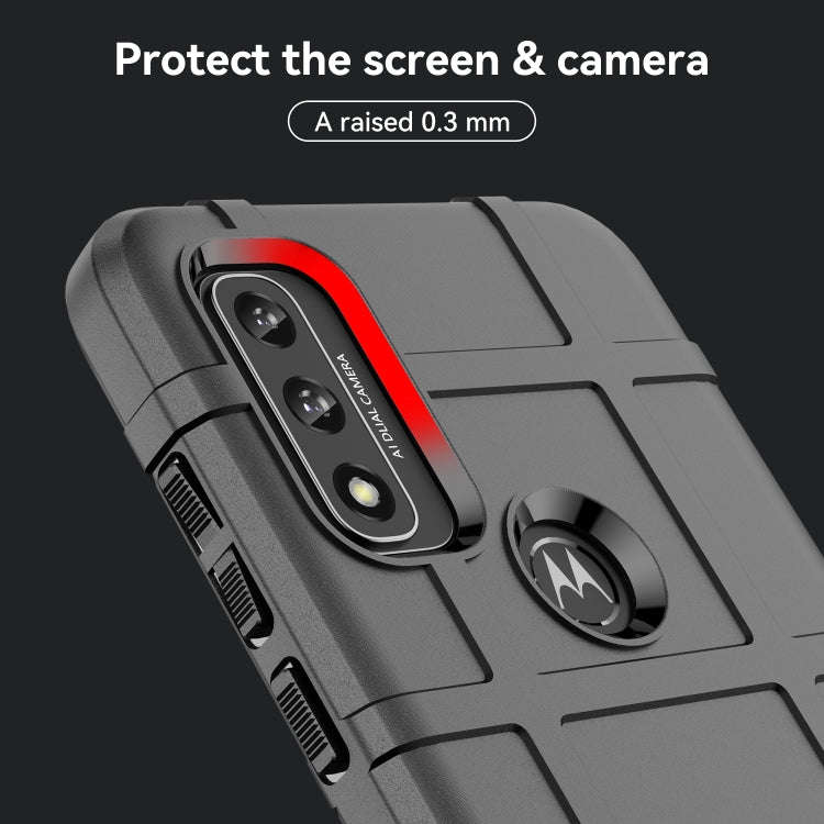 For Motorola Moto G Play 2022 Full Coverage Shockproof TPU Phone Case(Black)