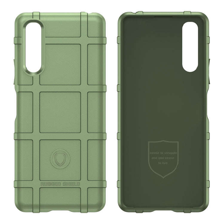 For Sony Xperia 10 IV Full Coverage Shockproof TPU Phone Case(Green)