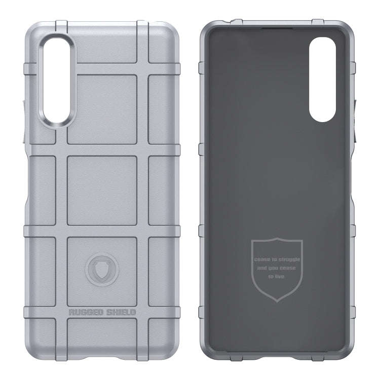 For Sony Xperia 10 IV Full Coverage Shockproof TPU Phone Case(Grey)