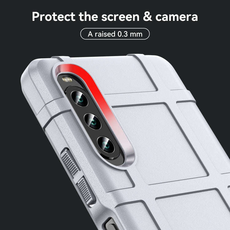 For Sony Xperia 10 IV Full Coverage Shockproof TPU Phone Case(Grey)