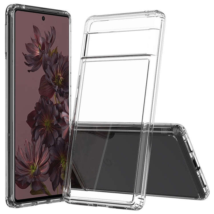For Google Pixel 7 Pro Scratchproof TPU + Acrylic Protective Case(Transparent)