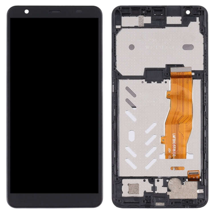 OEM LCD Screen For ZTE Blade A5 2019 Digitizer Full Assembly with FrameBlack)