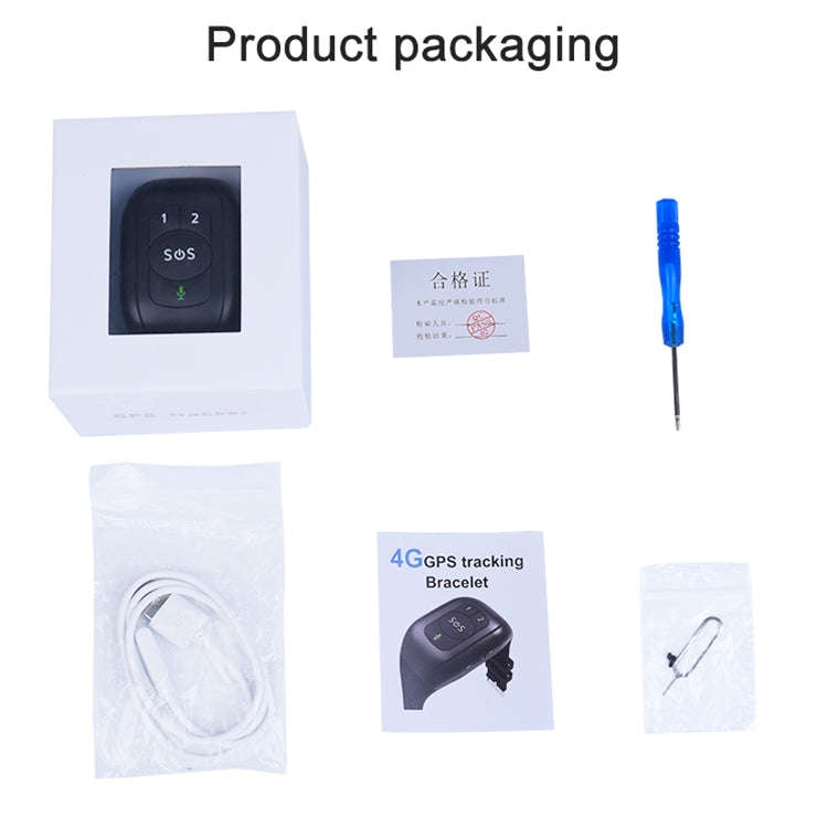 RF-V48 4G Waterproof Anti-lost GPS Positioning Smart Watch, Band B for North America, South Ameri...