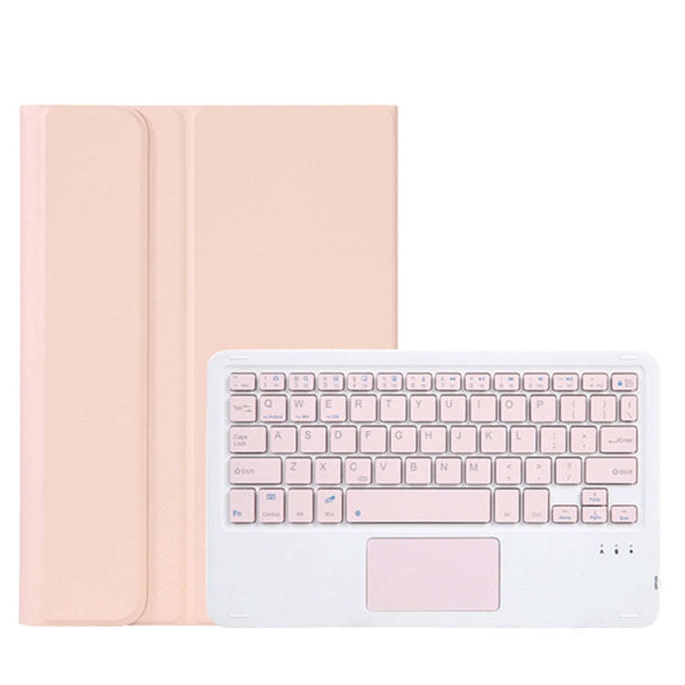OP11-A Lambskin Texture Ultra-thin Bluetooth Keyboard Leather Case with Touchpad For OPPO Pad 11 ...