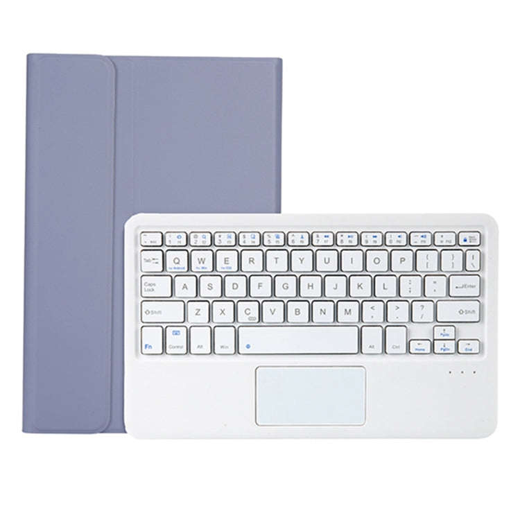 OP11-A Lambskin Texture Ultra-thin Bluetooth Keyboard Leather Case with Touchpad For OPPO Pad 11 ...