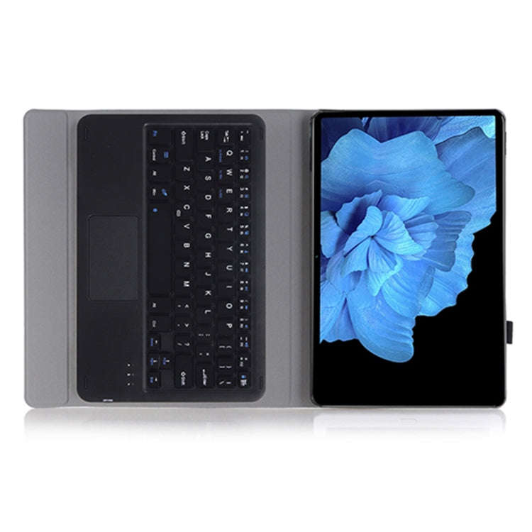 AV11-A Lambskin Texture Ultra-thin Bluetooth Keyboard Leather Case with Touch Pad For vivo Pad 11...