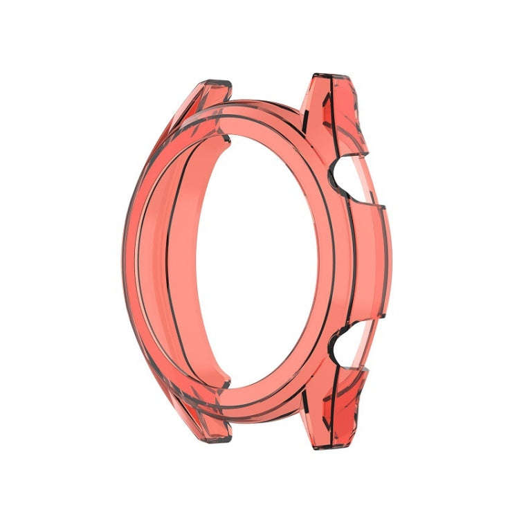 For Huawei GT 46MM TPU Case(Transparent Red)