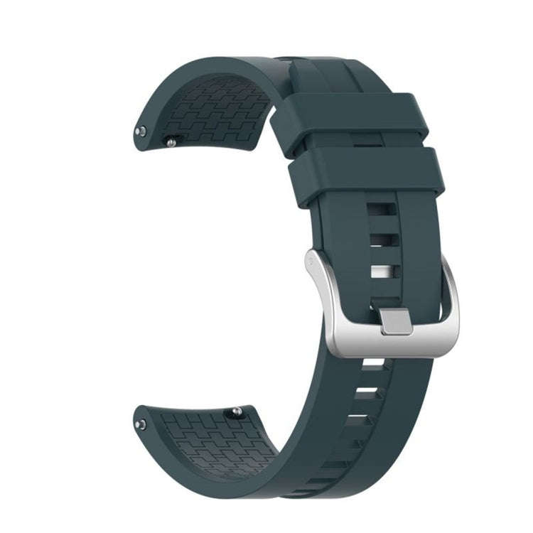 For Huawei GT Silicone Watch Band(Cyan)