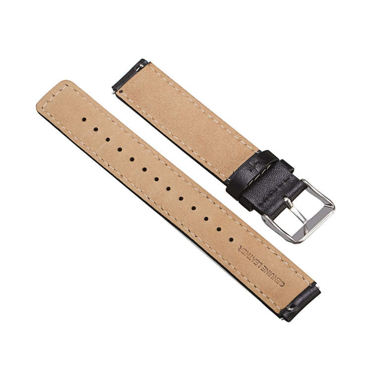 For Huawei Band 3 Smart Bracelet Leather Watch Band(Black)