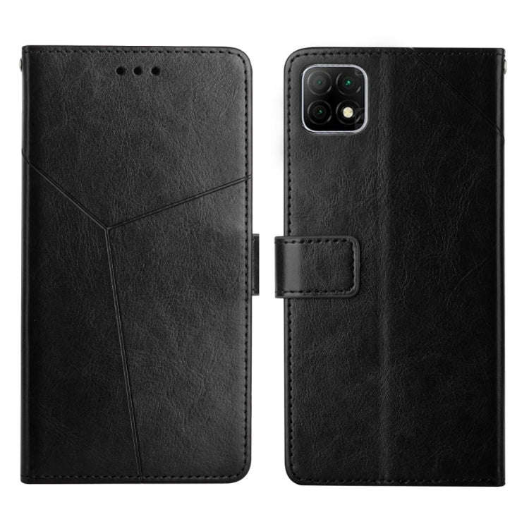 For Wiko T3 Y Stitching Horizontal Flip Leather Phone Case(Black)