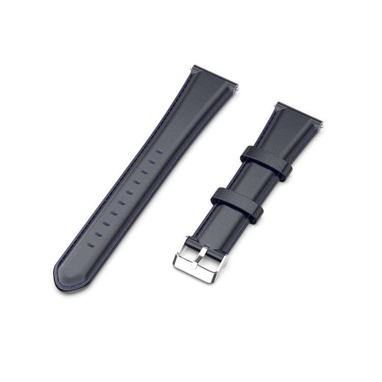 For Huawei B5 Oil wax Leather Watch Band(Navy Blue)