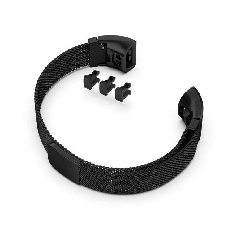 For  Huawei Band 3 & 4 Pro Milanese Strap(Black)