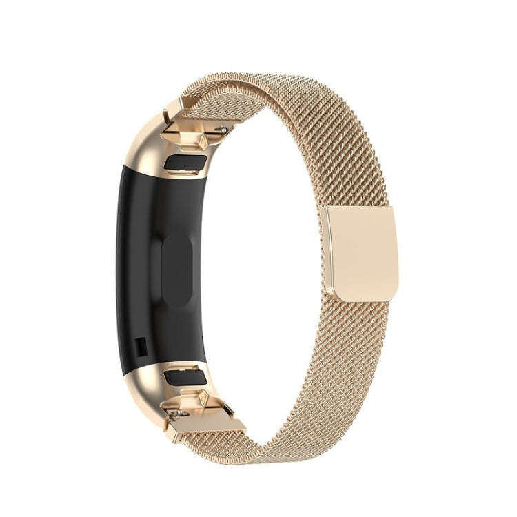 For  Huawei Band 3 & 4 Pro Milanese Strap(Champagne Gold)