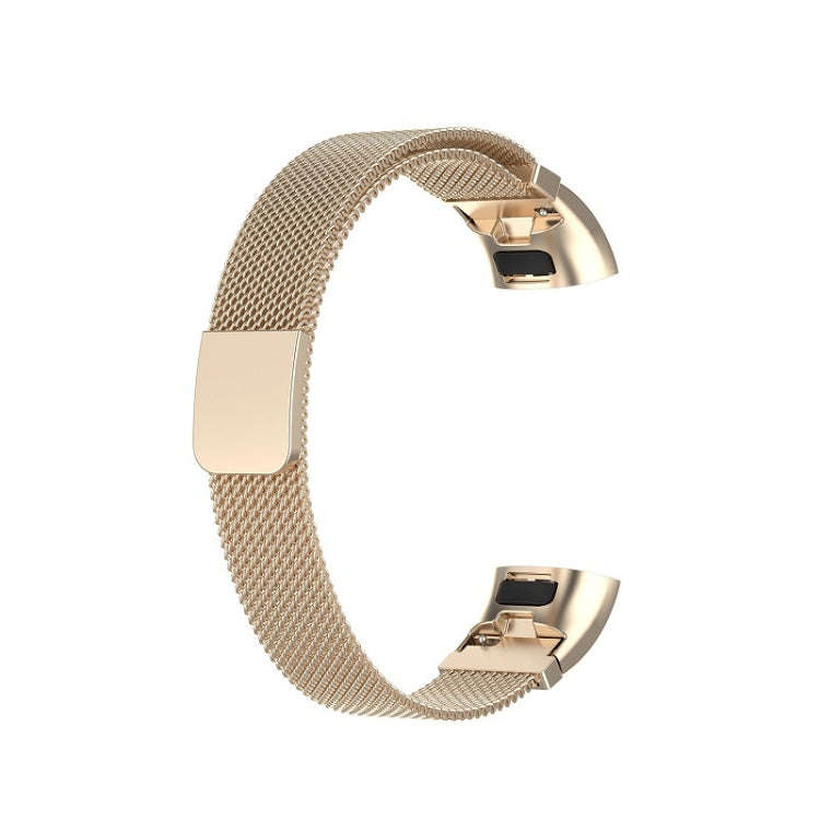 For  Huawei Band 3 & 4 Pro Milanese Strap(Champagne Gold)