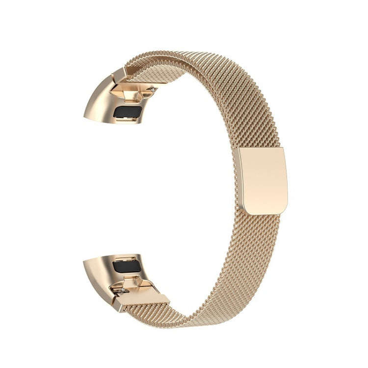For  Huawei Band 3 & 4 Pro Milanese Strap(Champagne Gold)