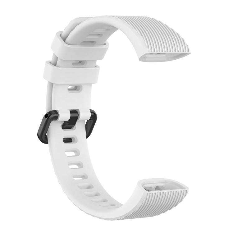 For Huawei Band 3 & 4 Pro Silicone Watch Band(White)