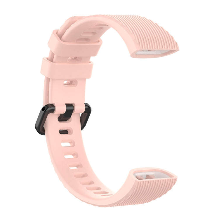 For Huawei Band 3 & 4 Pro Silicone Watch Band(Pink)