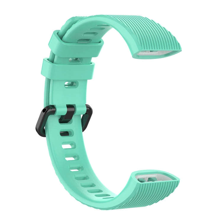 For Huawei Band 3 & 4 Pro Silicone Watch Band(Duck Green)