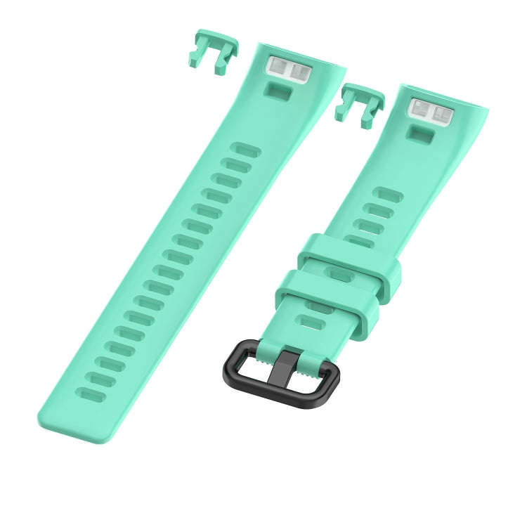 For Huawei Band 3 & 4 Pro Silicone Watch Band(Duck Green)