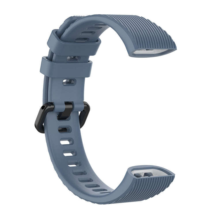 For Huawei Band 3 & 4 Pro Silicone Watch Band(Cyan)