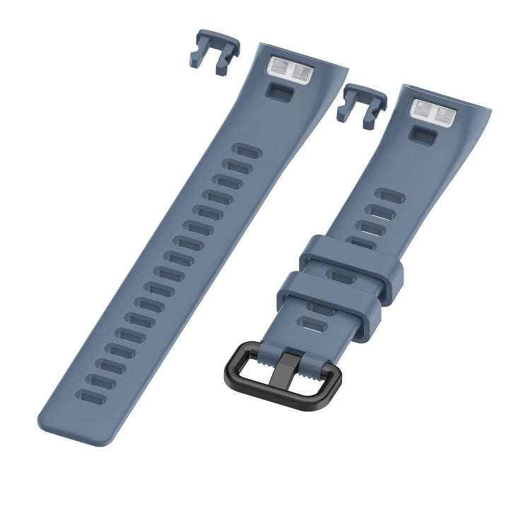 For Huawei Band 3 & 4 Pro Silicone Watch Band(Cyan)
