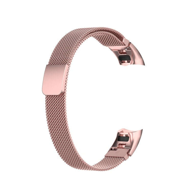 For Huawei Honor 4 & 5 Milanese Watch Band(Rose Pink)