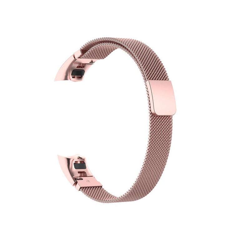 For Huawei Honor 4 & 5 Milanese Watch Band(Rose Pink)