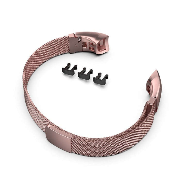 For Huawei Honor 4 & 5 Milanese Watch Band(Rose Pink)