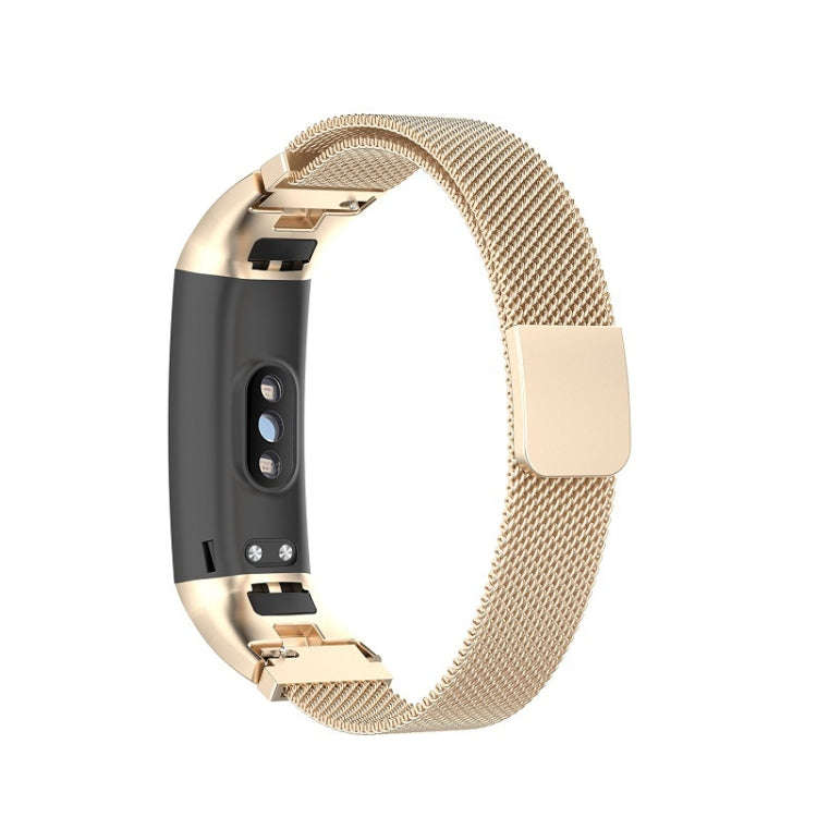 For Huawei Honor 4 & 5 Milanese Watch Band(Champagne Gold)