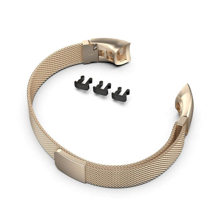 For Huawei Honor 4 & 5 Milanese Watch Band(Champagne Gold)
