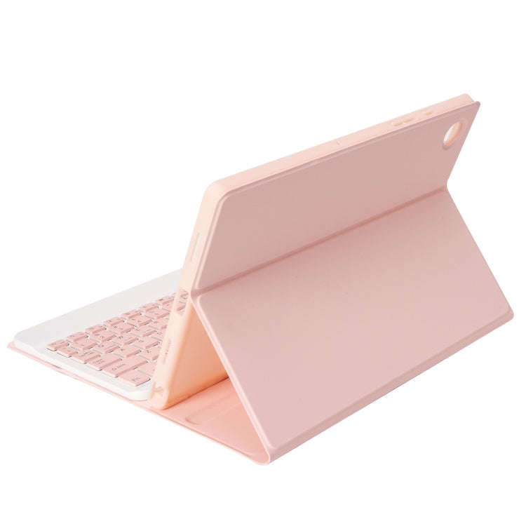 A610B Candy Color Bluetooth Keyboard Leather Case with Pen Slot For Samsung Galaxy Tab S6 Lite 10...