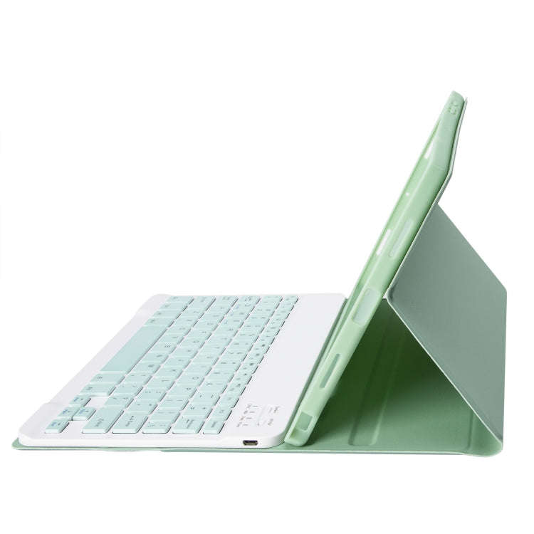 A610B Candy Color Bluetooth Keyboard Leather Case with Pen Slot For Samsung Galaxy Tab S6 Lite 10...