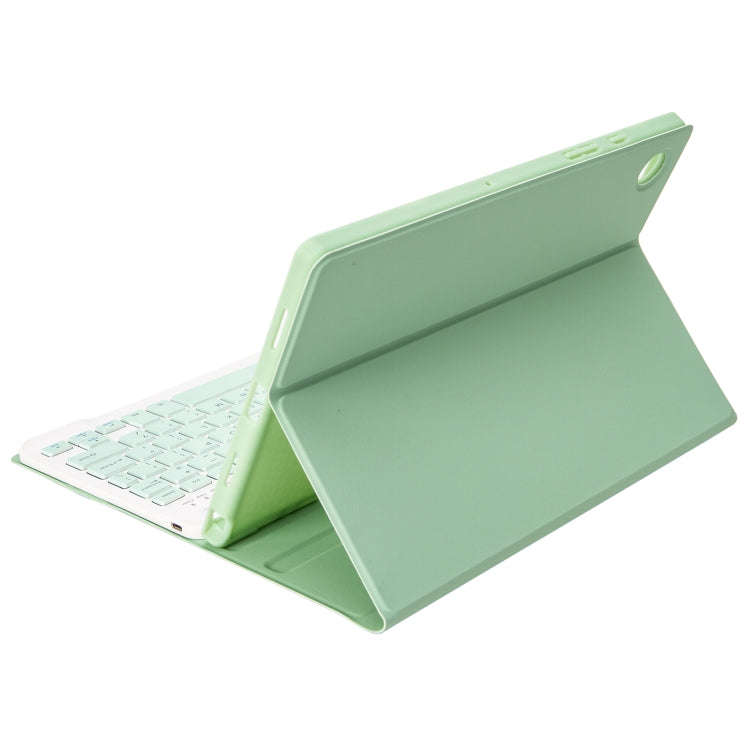 A610B Candy Color Bluetooth Keyboard Leather Case with Pen Slot For Samsung Galaxy Tab S6 Lite 10...