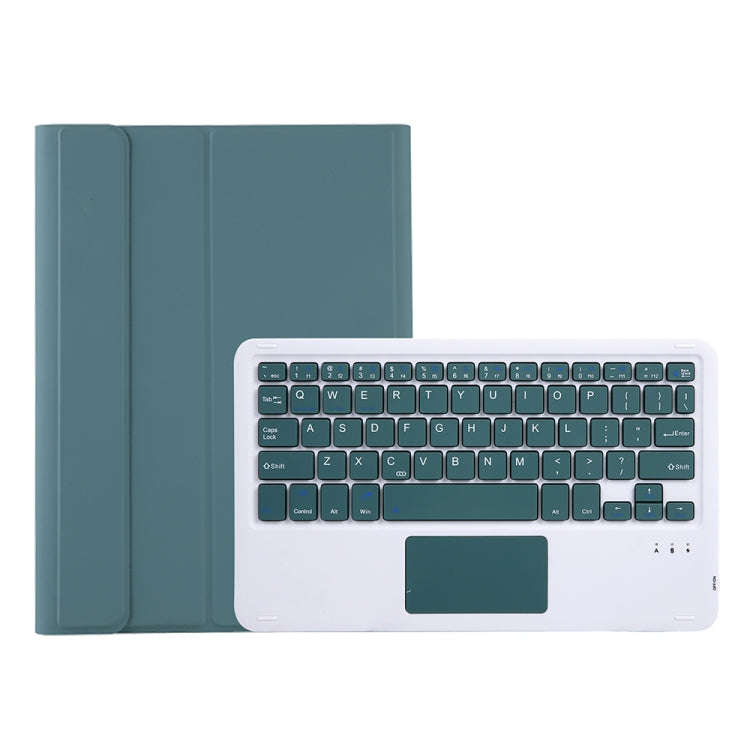 A610B-A Candy Color Bluetooth Keyboard Leather Case with Pen Slot & Touchpad For Samsung Galaxy T...