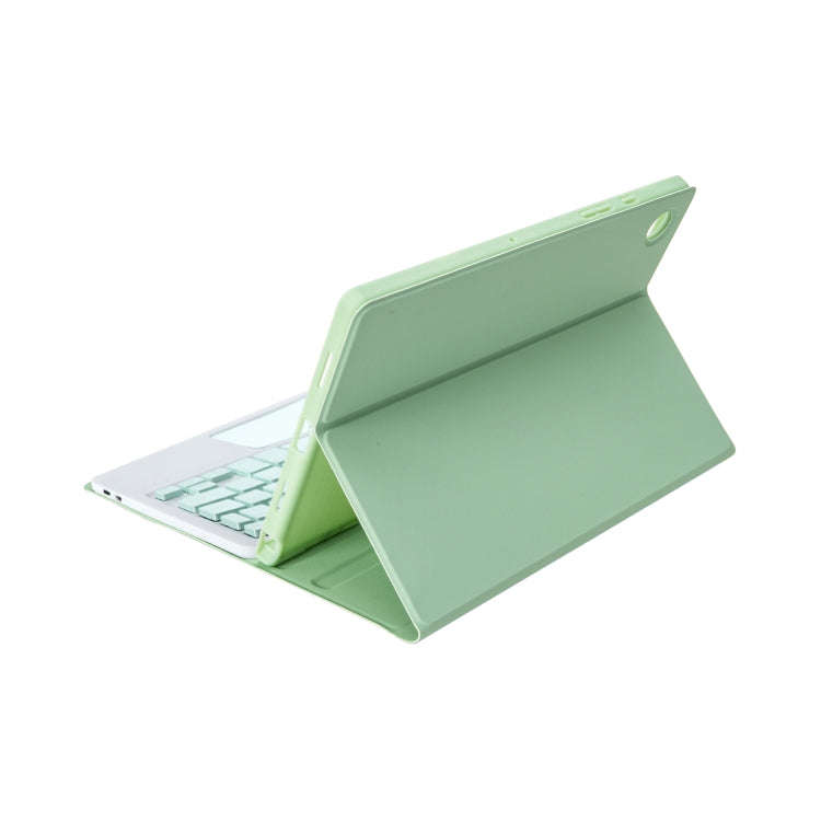 A610B-A Candy Color Bluetooth Keyboard Leather Case with Pen Slot & Touchpad For Samsung Galaxy T...