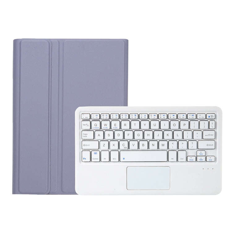 A610B-A Candy Color Bluetooth Keyboard Leather Case with Pen Slot & Touchpad For Samsung Galaxy T...